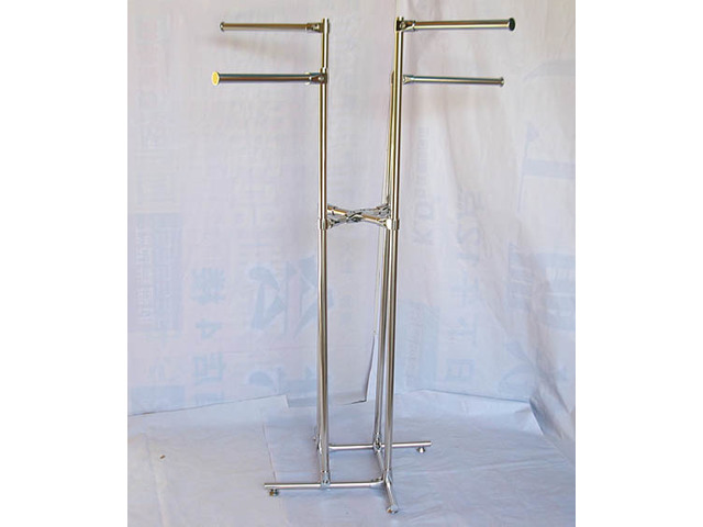 1X Heavy Duty 4-Arm Clothing Belt/Tie Display Holder Rack Good Q