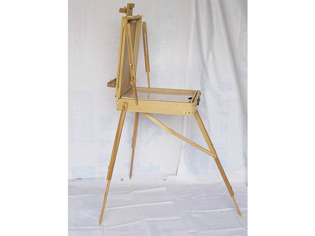 New Oil Paint Studio Set w/ Sketchbox Wood Easel New Oil Paint Studio Set w/ Sketchbox Wood Easel
