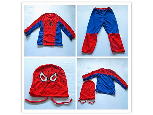 1Set Party Cosplay Spiderman Costume SMALL SIZE 1Set Party Cosplay Spiderman Costume SMALL SIZE