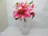 5Pcs Wedding Clear Glass Wide Top Table Flower Vases 5Pcs Wedding Clear Glass Wide Top Table Flower Vases