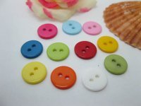 1000 Craft Button 2 Holes Craft Sewing 10mm Mixed Color 1000 Craft Button 2 Holes Craft Sewing 10mm Mixed Color