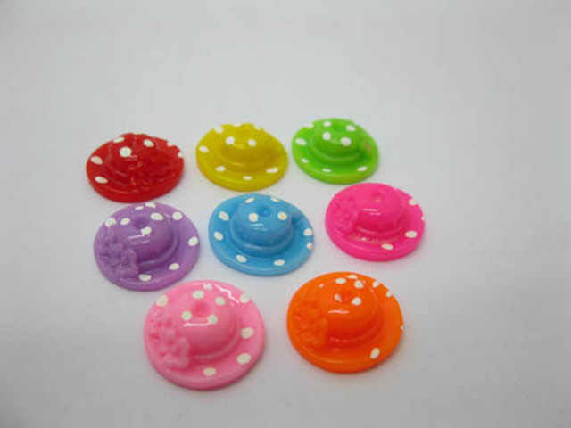 250Pcs Flatback Embellishment Jewelry Finding - Hat