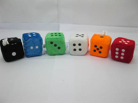 24Pcs Funny Sponge Materials Dot Dice with Sucker Wholesale - Click Image to Close