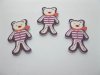98 Bear Craft Embellishment Scrapbooking 36x22mm - Purple 98 Bear Craft Embellishment Scrapbooking 36x22mm - Purple