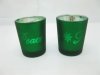 144 Green Glass Tea Light Holder Wedding Favor Words On 144 Green Glass Tea Light Holder Wedding Favor Words On