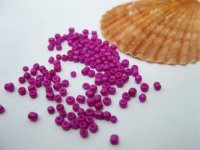 1Bag X 30000Pcs (450g) Opaque Glass Seed Beads 2mm Fuschia