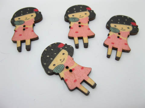 98 Candy Girl Beads Charms Craft Embellishment - Pink - Click Image to Close