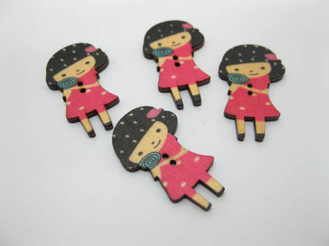 98 Candy Girl Beads Charms Craft Embellishment - Fuschia - Click Image to Close