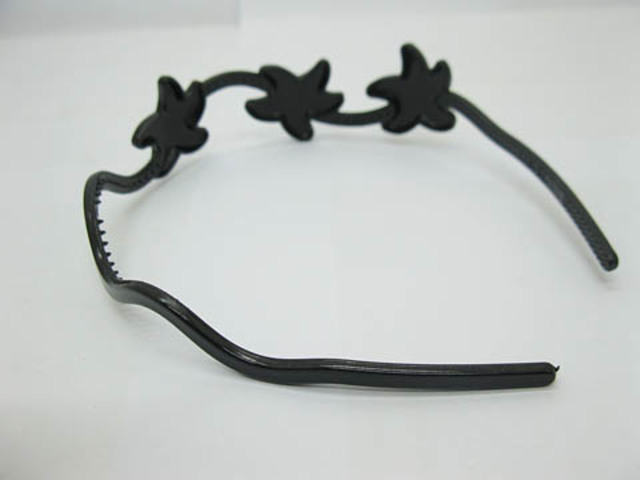 12 New Black Wave Star Hairbands Hair Clips 12 New Black Wave Star Hairbands Hair Clips