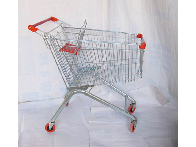 1X New Supermarket Shopping Cart/Trolley 125 liter 1X New Supermarket Shopping Cart/Trolley 125 liter