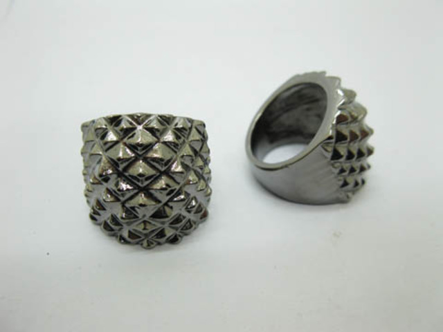 3x12 Gun Color Alloy Metal Rings 18mm Dia. - Click Image to Close