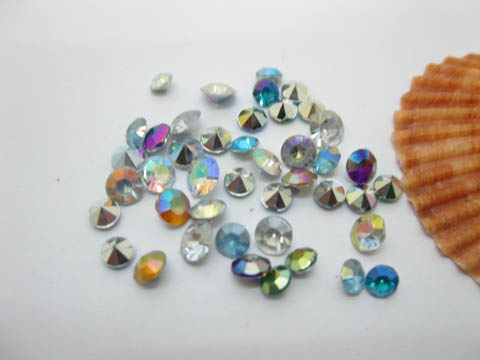 2x250g (2x8100Pcs) AB Diamond Confetti Wedding Table Scatter - Click Image to Close