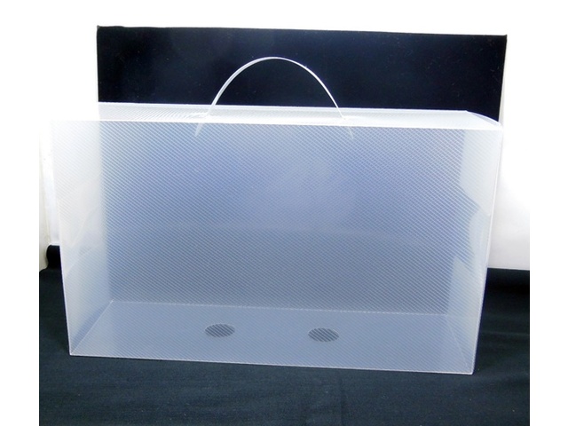 100X Transparent Clear Plastic Shoe Box Shoe Case Wholesale - Click Image to Close