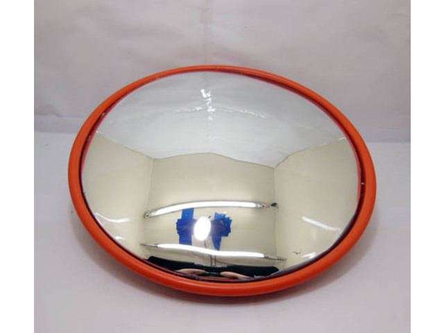 1X New Red 30cm Indoor Convex Security Safety Mirror