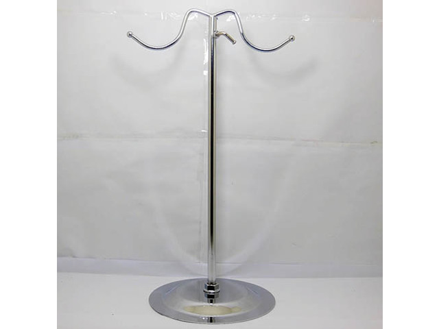 1Pc Freestanding 2-Hook Bag Display Rack Stands