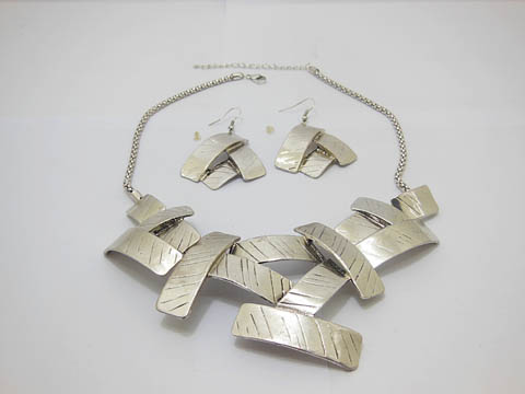 6Set Fashion Collar Bib Necklace w/Matchable Earrings - Click Image to Close