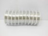 10 Rolls X 12Meters Copper Line Tiger Tail Wire 0.4mm Silvery