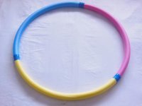 5X Weighted Foam Hula Hoops Exercise Sports Hoop