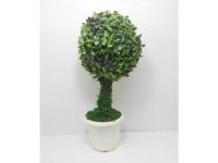 1Pc Artificial Boxwood Topiary Tree with Pot 36cm High Wholesale