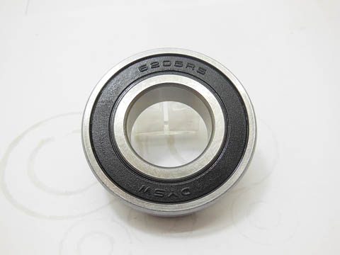10 Sealed Bearing 25x52x15mm 62052RS - Black - Click Image to Close