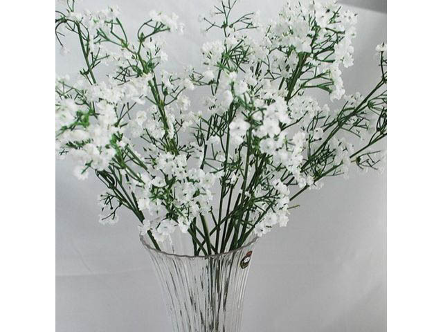 12 Artificial Gypsophila Baby's Breath Flower Decoration - Click Image to Close