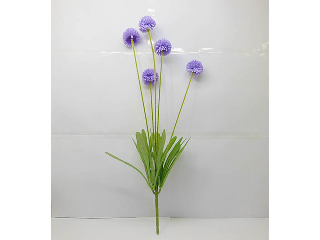 6Bundle X 5Pcs Artificial Light Purple Lavender Flower Ball Home - Click Image to Close