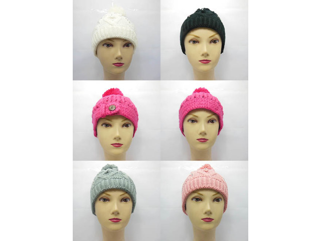 5X New Fashion Simple Caddice Crochet Hat Assorted