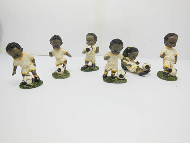 5Sets X 6pcs Football Action Figure Toys - White Uniform 5Sets X 6pcs Football Action Figure Toys - White Uniform