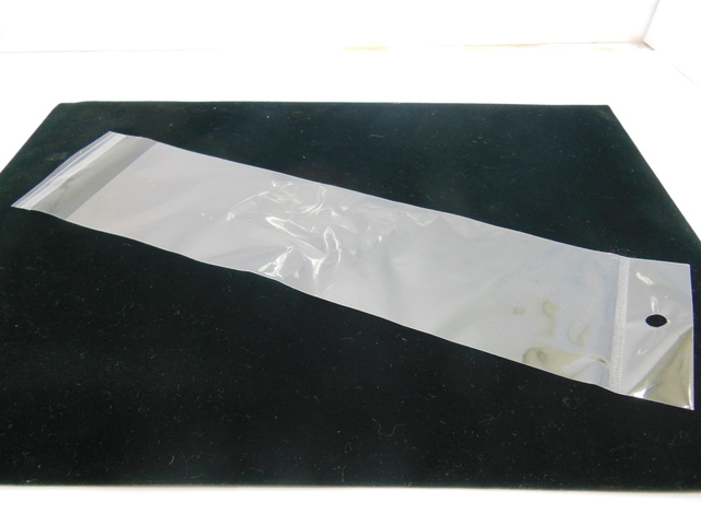 1000 Clear Self-Adhesive Seal Plastic Bags 30x7cm W/Hole 1000 Clear Self-Adhesive Seal Plastic Bags 30x7cm W/Hole