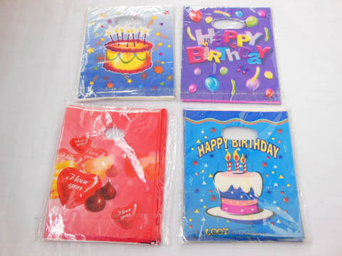 45 Happy Birthday Party Loot Bags Party Favors 23x18.5c - Click Image to Close