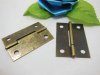 50pcs Bronze Plated Door Butt Hinge without Screw 4.5x3.1cm 50pcs Bronze Plated Door Butt Hinge without Screw 4.5x3.1cm
