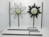 1Set X 2pcs Iron Art Sunburst Garden Decor Stake w/ Glow In Dark 1Set X 2pcs Iron Art Sunburst Garden Decor Stake w/ Glow In Dark