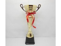 1X Metal Golden Plated Trophy Novelty Achievement Award 32.5cm 1X Metal Golden Plated Trophy Novelty Achievement Award 32.5cm
