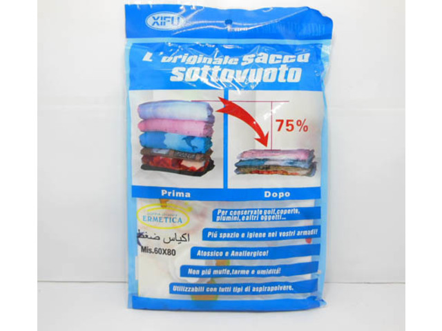 5Pcs Zip Lock Space Vacuum Storage Bags 80x60cm