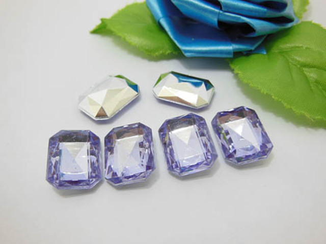 200 Oblong Flatback Rhinestone For Craft Jewelry Supplies-Purple 200 Oblong Flatback Rhinestone For Craft Jewelry Supplies-Purple