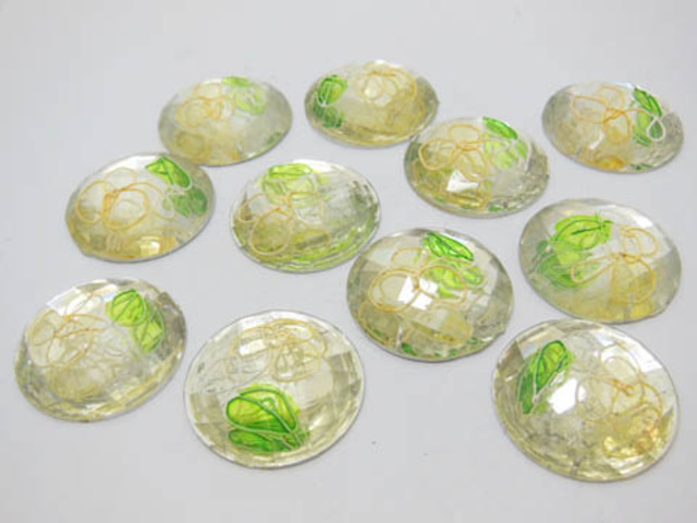 100 Round Flatback Resin Beads Rhinestone Craft Embellishment 100 Round Flatback Resin Beads Rhinestone Craft Embellishment