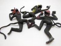 10 Soft Plastic Funny Monkey Great Toy Mixed