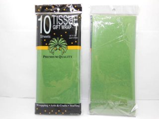 100Sheets Xmas Green Tissue Paper Gift Wrap Wrapping