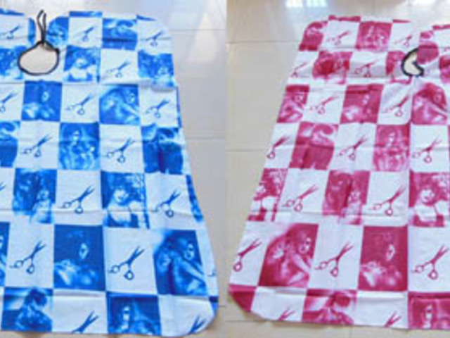 5Pcs New Hair Cutting Salon Cape Hairdressing Gown