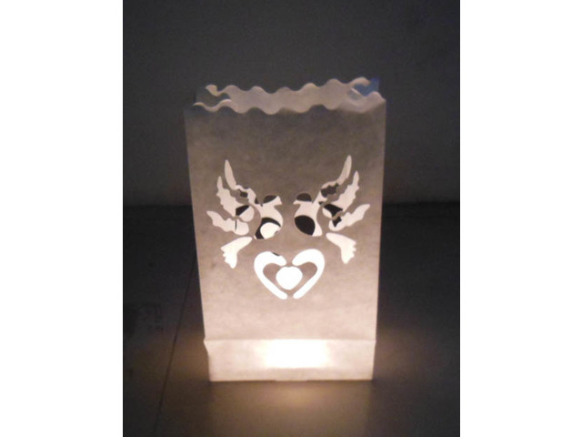 10X Doves Candle Bag Lantern Bags Wedding Party Favor wholesale