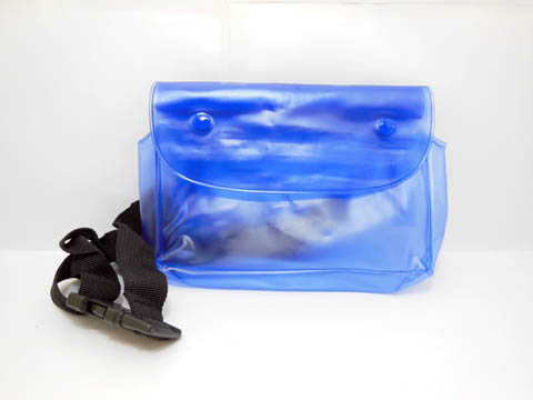 5X Blue Waterproof Phone Keyring Sundries Holder Waist Bag - Click Image to Close