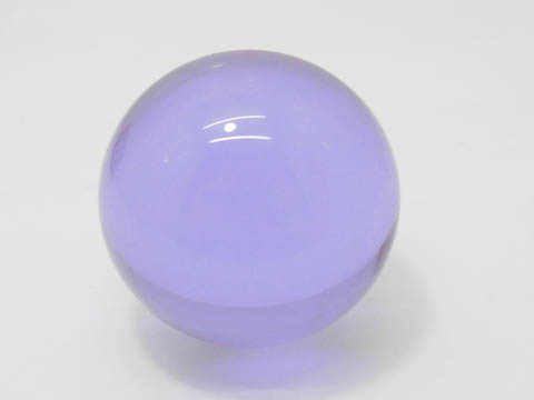 5X 60mm Purple Crystal Sphere Balls without Base - Click Image to Close