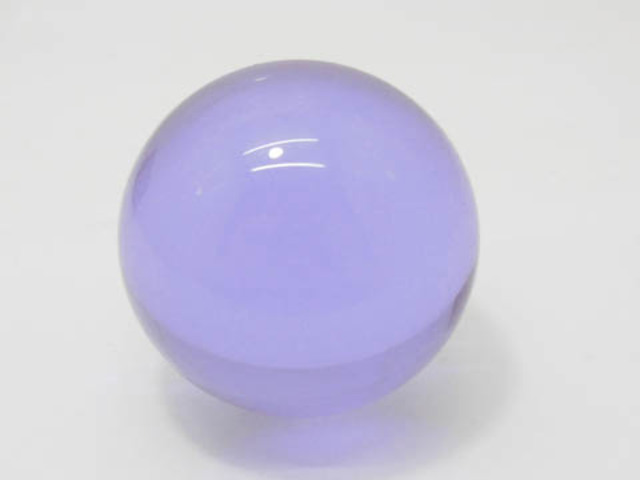 5X 60mm Purple Crystal Sphere Balls without Base