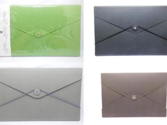 8X New Paper Cardboard File Folder Expanding Wallet 8X New Paper Cardboard File Folder Expanding Wallet