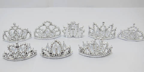98 New Mini Costume Tiaras Combs for Doll - Click Image to Close