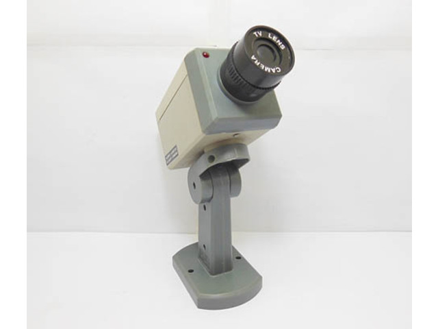 2 New Fake Security Camera with flashing red Light
