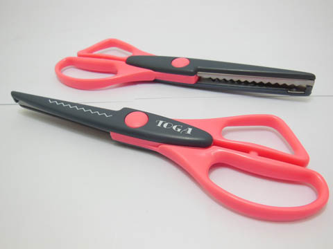 10Pcs Wave Edge Craft Scissors DIY Craft Making - Click Image to Close