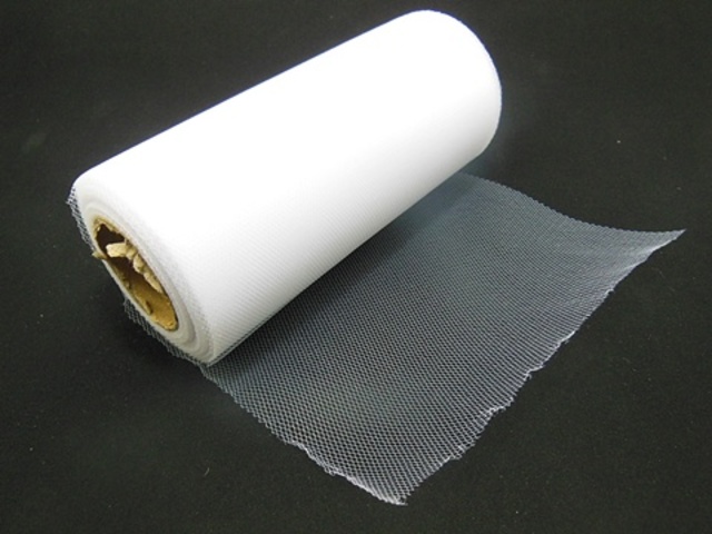 4Roll X 25Yds Tulle Spool 15cm Wedding Gift Bow Craft - White