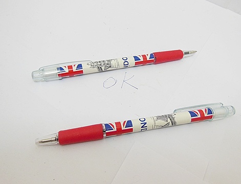 64Pcs I Love London Cultural Ball Point Pens Wholesale - Click Image to Close
