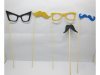 20Pcs Photo Booth Prop Wedding Party Moustache & Lips On A Stick 20Pcs Photo Booth Prop Wedding Party Moustache & Lips On A Stick
